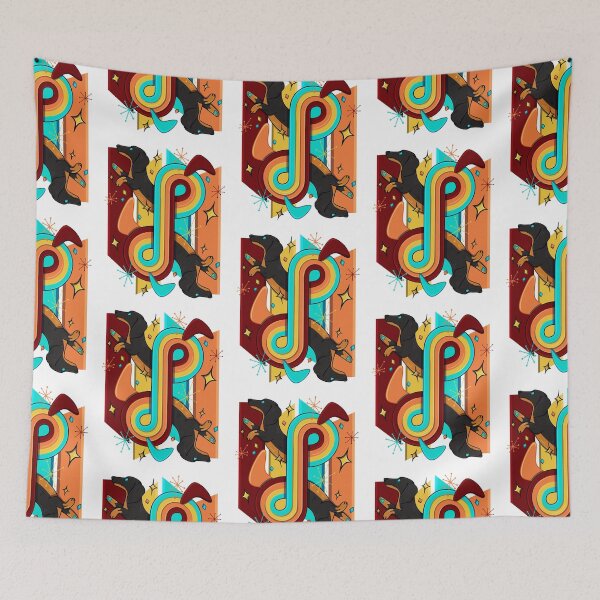 Item preview, Atomic Age Mid-century Modern Inspired Dachshund Design designed and sold by mcrow-creations.