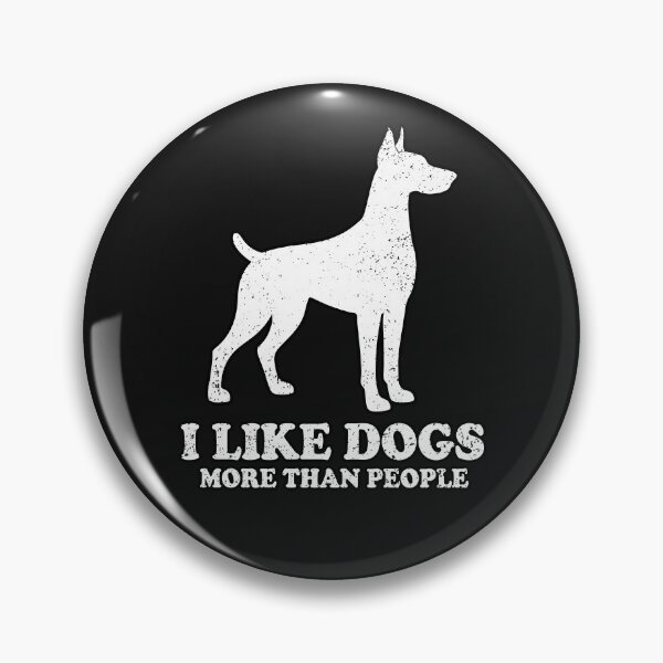 Artikelvorschau, ICH MAG HUNDE MEHR ALS MENSCHEN - DOBERMANN | Haustier- und Hundeliebhaber für Männer und Frauen T-Shirt entworfen und verkauft von panchiTWO.