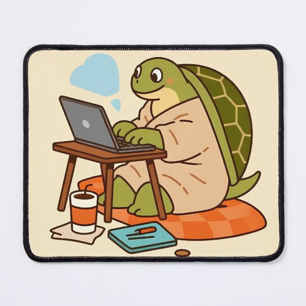 Item preview, Turtle - Slow but Productive (Eventually) designed and sold by staceyayesa.