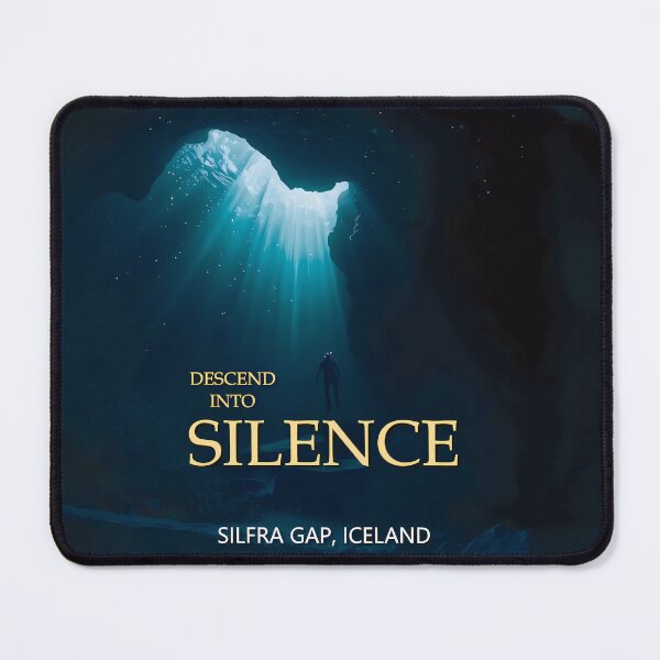 Item preview, Descend Into Silence – Silfra Gap Iceland (2) designed and sold by InkoraLab.