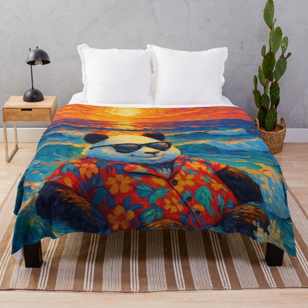 Item preview, Summer holidays, funny panda bathing in the sea designed and sold by Mauswohn.