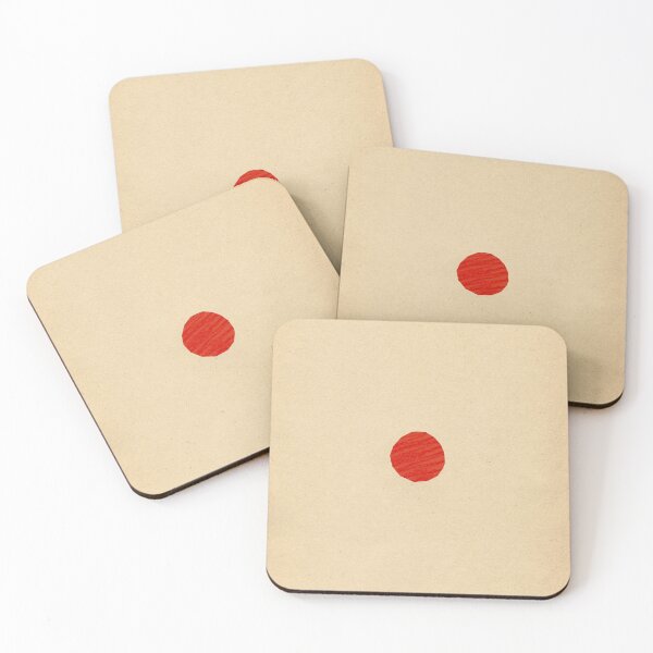 Item preview, Minimalist red dot designed and sold by WhalesWay.