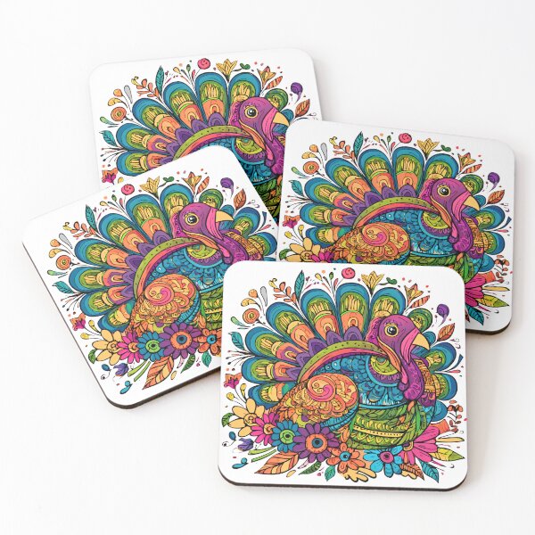 Item preview, "Groovy Turkey T-Shirt Design" designed and sold by SantiLab.