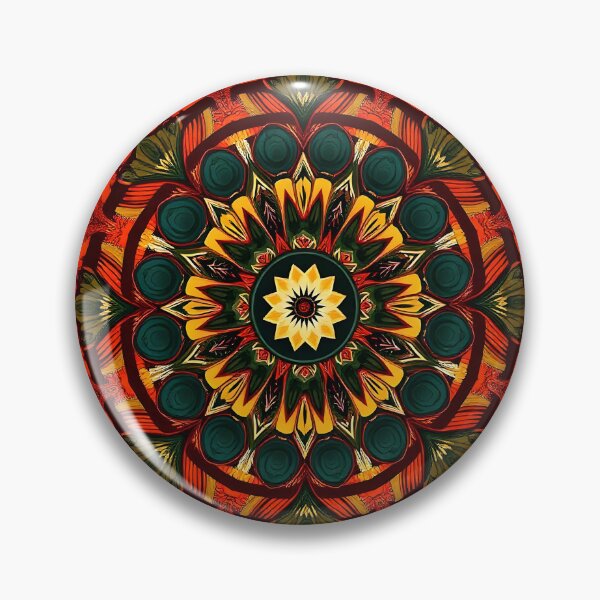 Item preview, Patrón floral sin costuras de mandala radiante designed and sold by FestivityFinds.