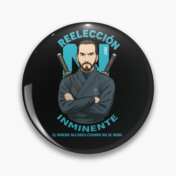 Item preview, Bukele Anime Ninja designed and sold by Que Chivo Co..