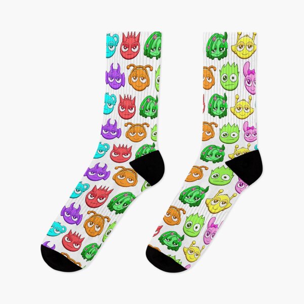 Item preview, Sprunkies Cute Characters Seamless Pattern designed and sold by Gamify Store.