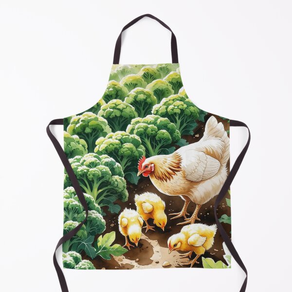 Item preview, Broccoli Beds – Hens in the Garden designed and sold by Deezyned.