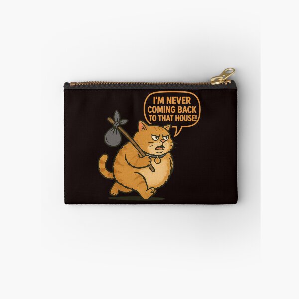 Item preview, Defiant Hefty Feline: I’m Never Coming Back! designed and sold by Tadeusz1.