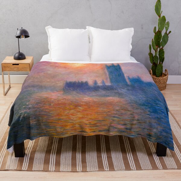 Item preview, Claude Monet The Houses of Parliament Sunset 1904 Impressionist designed and sold by Under-TheTable.