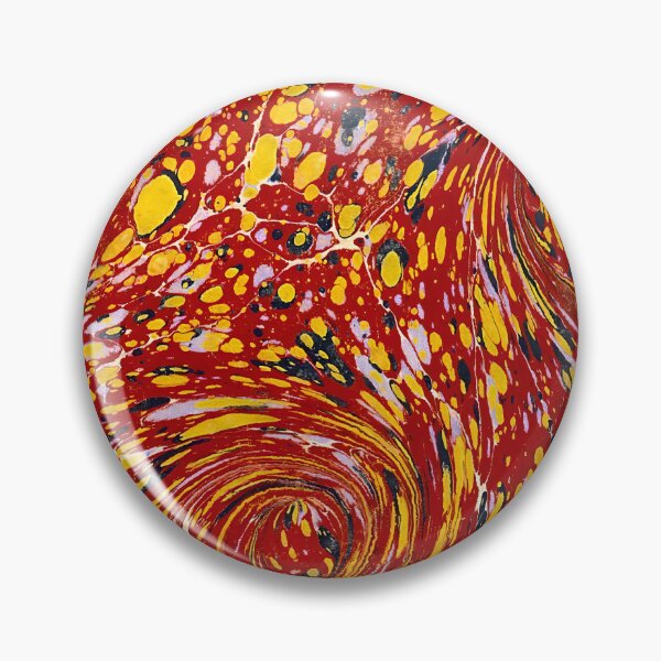 Item preview, Vintage Marbled Decorative Paper: Traditional Bookbinding Endpaper Design designed and sold by PinUpPizzazz.