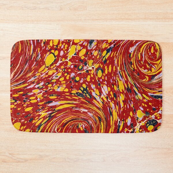 Item preview, Vintage Marbled Decorative Paper: Traditional Bookbinding Endpaper Design designed and sold by PinUpPizzazz.