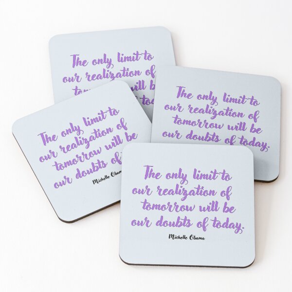 Item preview, The only limit . . . Michelle Obama designed and sold by CharlottePlaceArt.