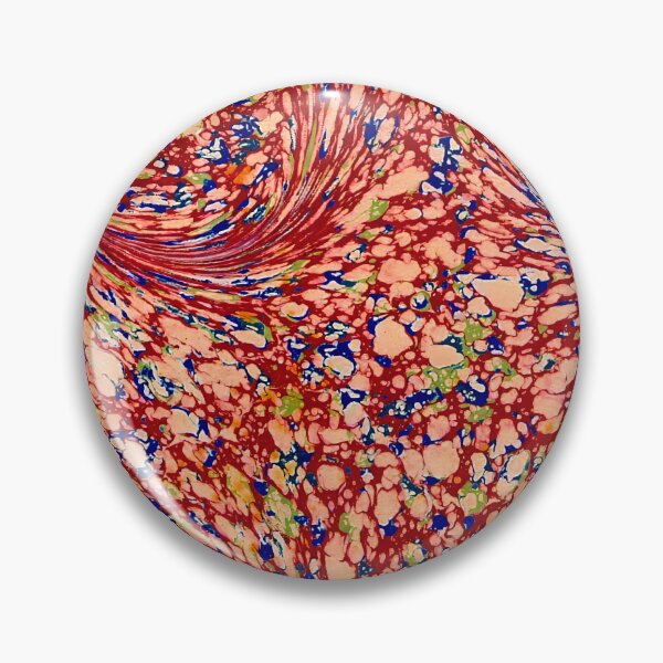 Item preview, Vintage Marbled Decorative Paper: Traditional Bookbinding Endpaper Design designed and sold by PinUpPizzazz.