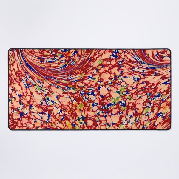 Item preview, Vintage Marbled Decorative Paper: Traditional Bookbinding Endpaper Design designed and sold by PinUpPizzazz.