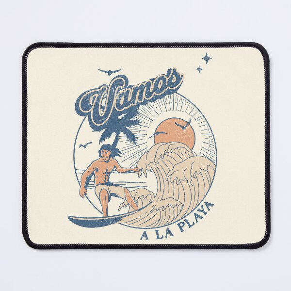 Item preview, Vamos A La Playa Ocean Surf designed and sold by dudelinart.
