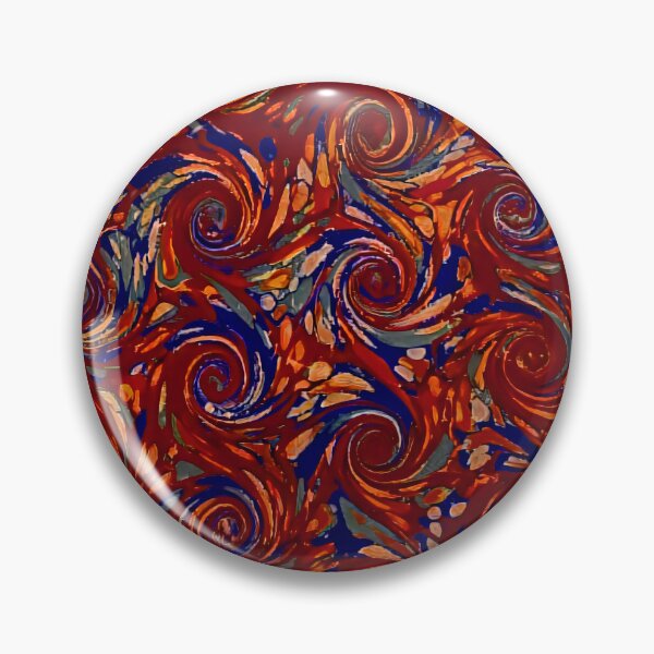 Item preview, Vintage Marbled Decorative Paper: Traditional Bookbinding Endpaper Design designed and sold by PinUpPizzazz.