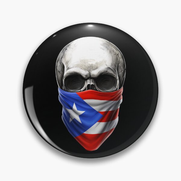 Item preview, Puerto Rican Skull designed and sold by underheaven.