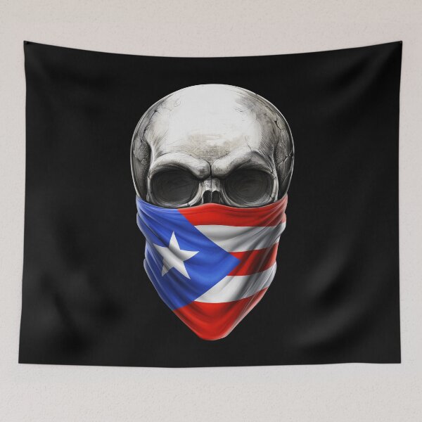 Item preview, Puerto Rican Skull designed and sold by underheaven.