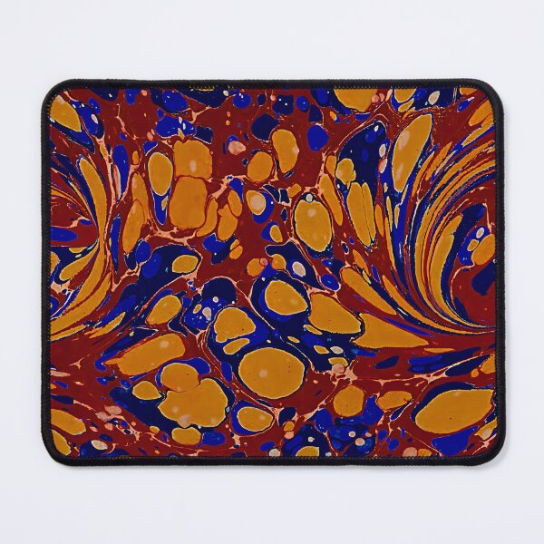 Item preview, Vintage Marbled Decorative Paper: Traditional Bookbinding Endpaper Design designed and sold by PinUpPizzazz.