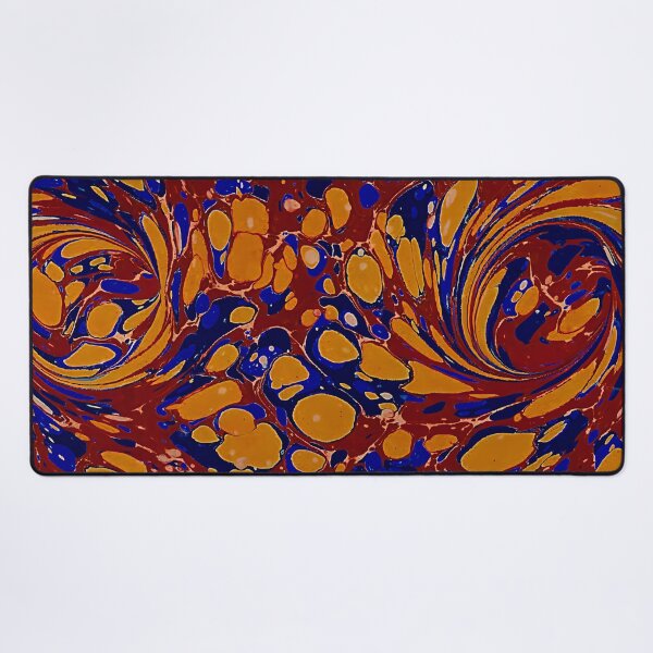 Item preview, Vintage Marbled Decorative Paper: Traditional Bookbinding Endpaper Design designed and sold by PinUpPizzazz.