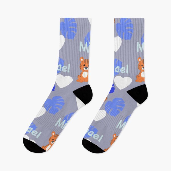 Item preview, Michael name with tigers designed and sold by QuirkyCatz.