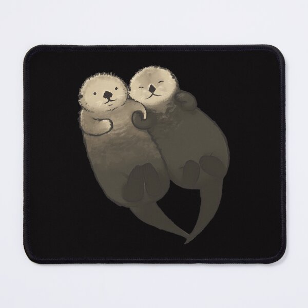 Item preview, Significant Otters - Otters Holding Hands designed and sold by raemiart.