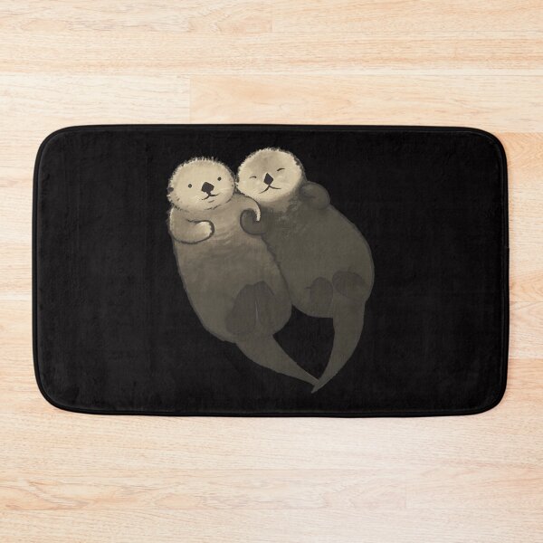 Item preview, Significant Otters - Otters Holding Hands designed and sold by raemiart.