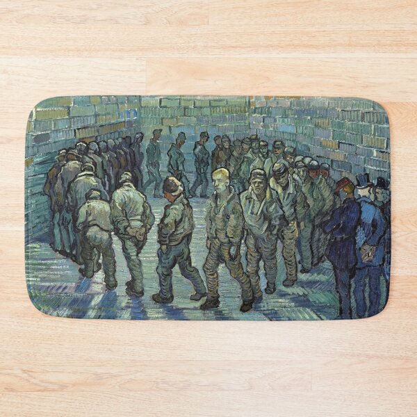 Item preview, Vincent van Gogh Prisoners Exercising Post-Impressionist Painting designed and sold by Under-TheTable.