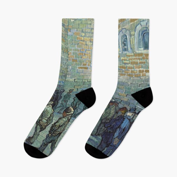Item preview, Vincent van Gogh Prisoners Exercising Post-Impressionist Painting designed and sold by Under-TheTable.