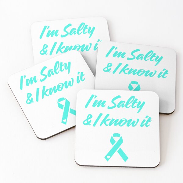 Item preview, I'm Salty & I Know It ~ Dysautonomia designed and sold by KayleeRoseArt.