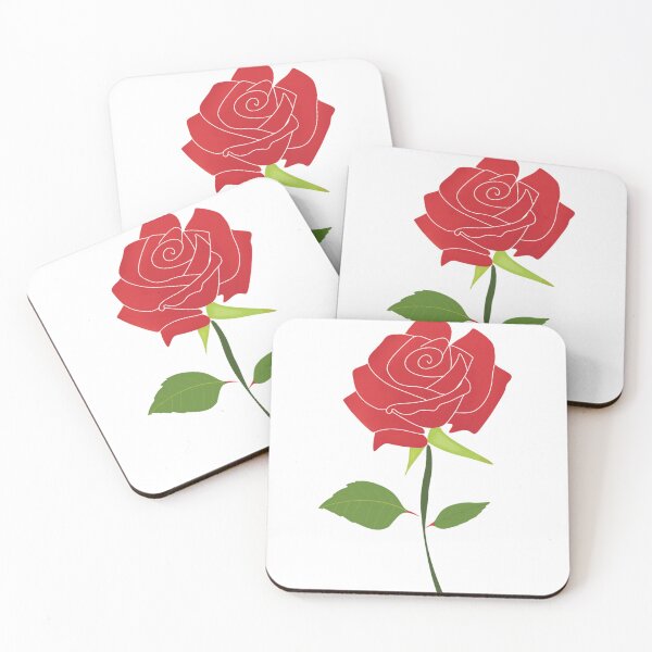 Artikelvorschau, Rotes Rosendesign entworfen und verkauft von studioarjuna.com.