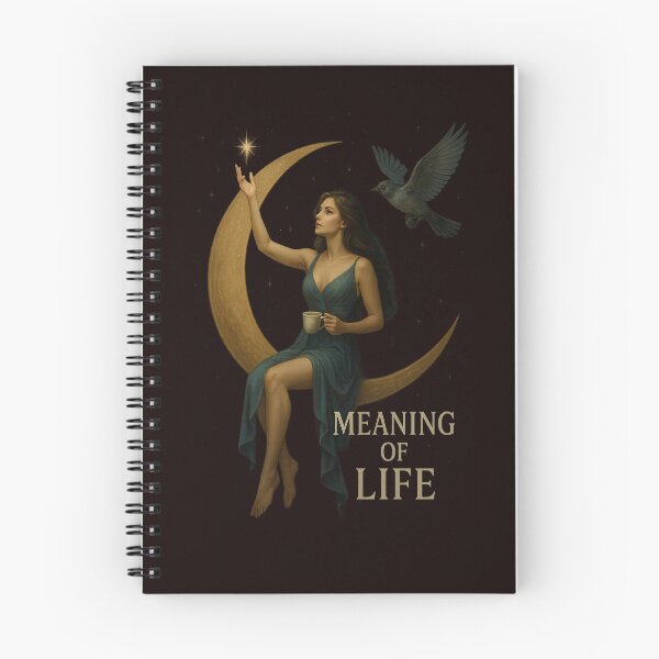 Item preview, Celestial Reverie: Woman on Crescent Moon designed and sold by Tadeusz1.