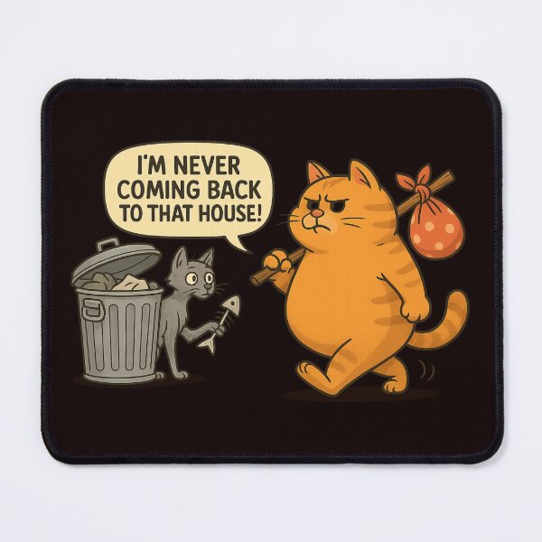 Item preview, Defiant Feline Crossing Paths designed and sold by Tadeusz1.