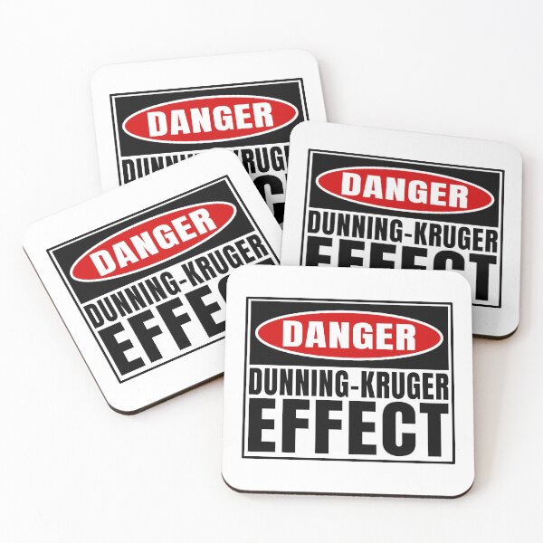 Item preview,  Danger Dunning-Kruger effect  designed and sold by jdtees.
