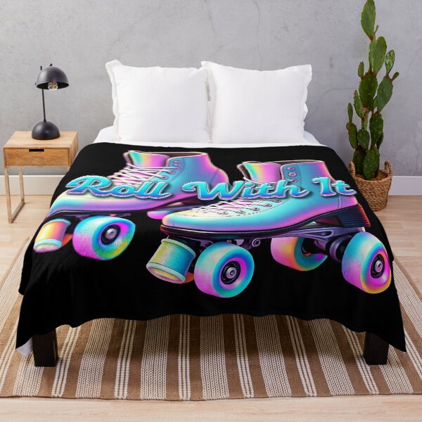 Item preview, Roll With It – Y2K Roller Disco Vibes designed and sold by Zenthosprint.
