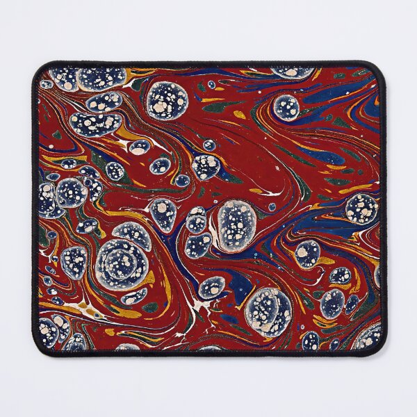 Item preview, Vintage Marbled Decorative Paper: Traditional Bookbinding Endpaper Design designed and sold by PinUpPizzazz.
