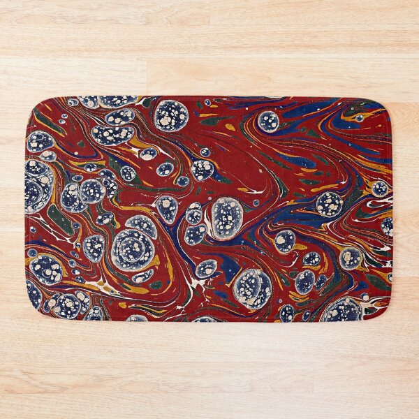 Item preview, Vintage Marbled Decorative Paper: Traditional Bookbinding Endpaper Design designed and sold by PinUpPizzazz.