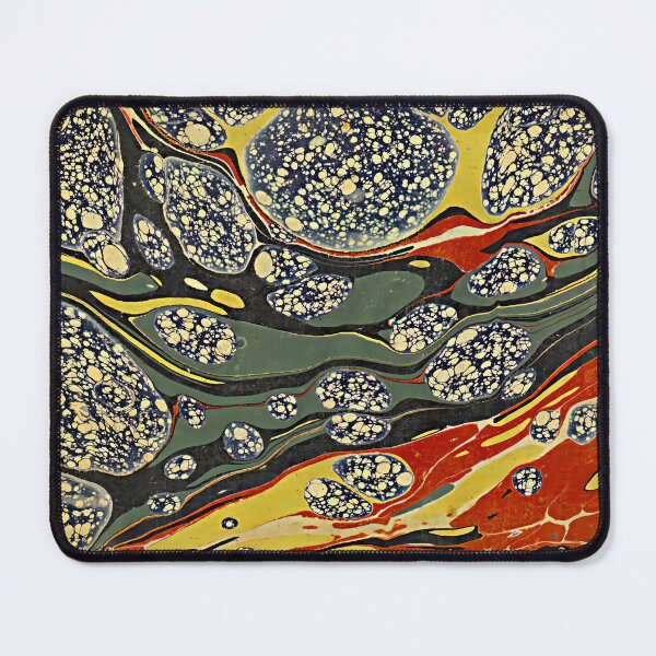 Item preview, Vintage Marbled Decorative Paper: Traditional Bookbinding Endpaper Design designed and sold by PinUpPizzazz.