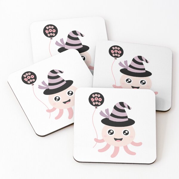 Item preview, Cute Halloween Monster - Boo Character designed and sold by Julza Art.
