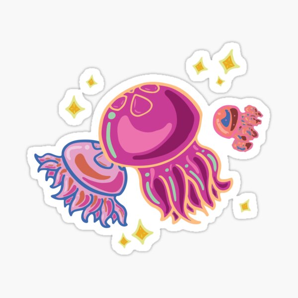 Pink Jellies Sticker