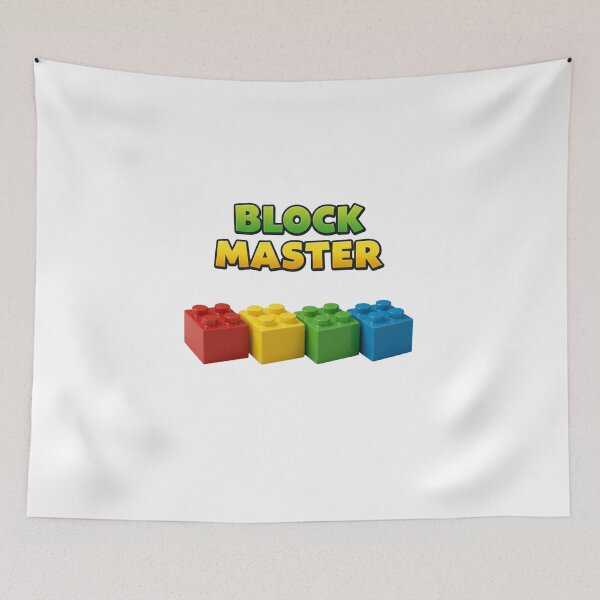Item preview, Block Master | 3D Building Bricks | Fun Colorful Inspired Design designed and sold by Colorful-Garden.