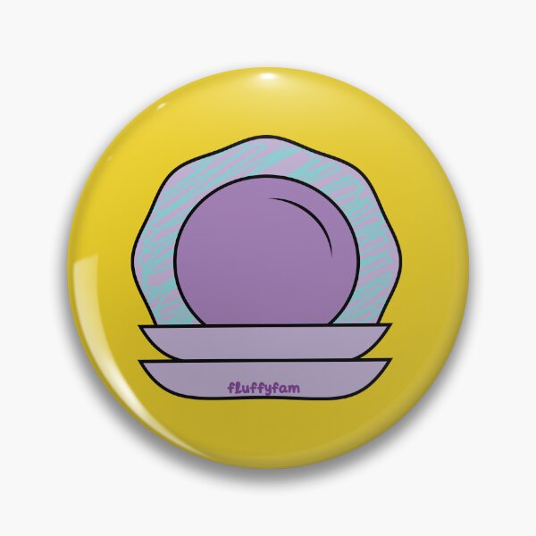 Item preview, Dining plate table wear cute designed and sold by fluffyfamcraft.