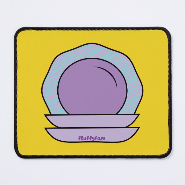 Item preview, Dining plate table wear cute designed and sold by fluffyfamcraft.