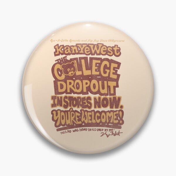 Item preview, Vintage College Dropout Kanye West Graphic designed and sold by NapkinDesigns.
