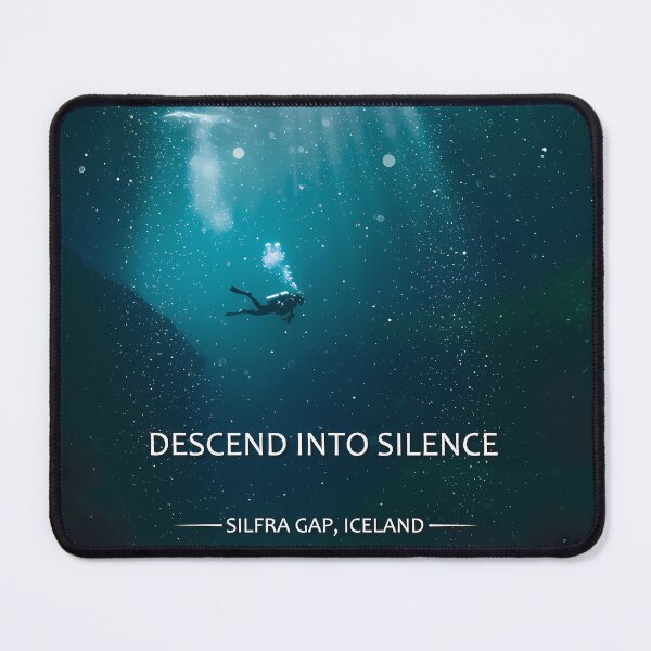 Item preview, Descend Into Silence – Silfra Gap Iceland (1) designed and sold by InkoraLab.
