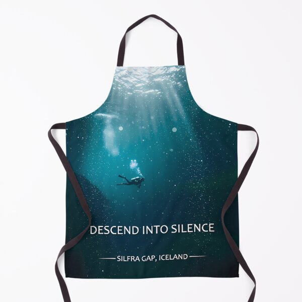 Item preview, Descend Into Silence – Silfra Gap Iceland (1) designed and sold by InkoraLab.