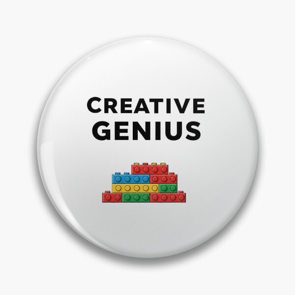 Item preview, Creative Genius | Colorful Building Blocks | Inspired Art Design designed and sold by Colorful-Garden.