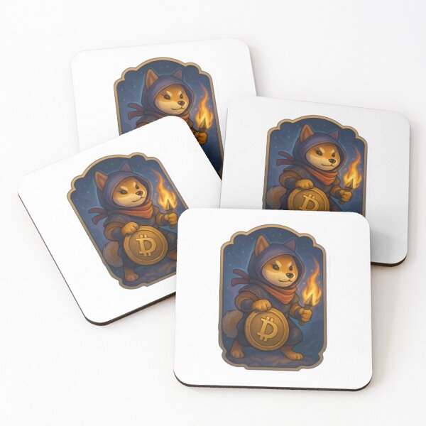 Item preview, Hooded cat mage with Bitcoin orb designed and sold by RobinDoodles.
