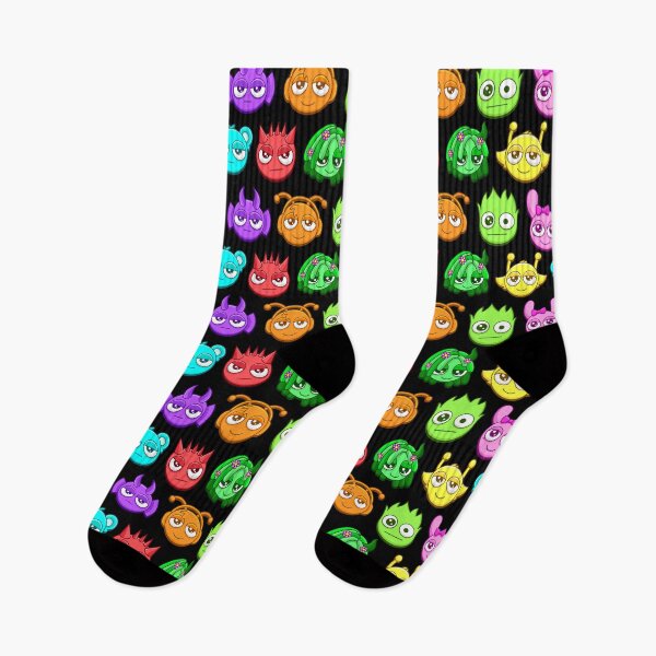 Item preview, Sprunkies Cute Characters Seamless Pattern designed and sold by Gamify Store.