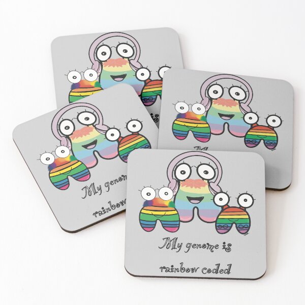 Item preview, My genome is rainbow coded designed and sold by ArtbyStakaz.